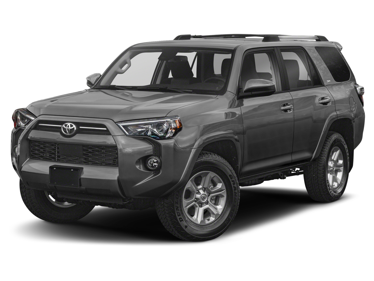2022 Toyota 4Runner SR5 Premium in Magnetic Gray Metallic — front three-quarter view