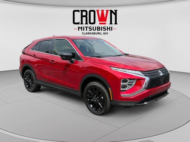 2026 Mitsubishi Eclipse Cross LE in Red Diamond — front three-quarter view