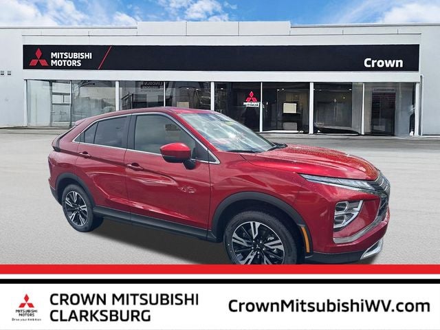 2026 Mitsubishi Eclipse Cross SE in Red Diamond — front three-quarter view